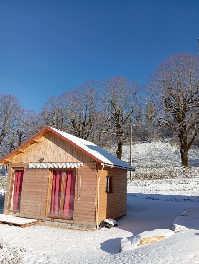 La P'Tite Maison Bois Du Herisson Menetrux-en-Joux Luaran gambar