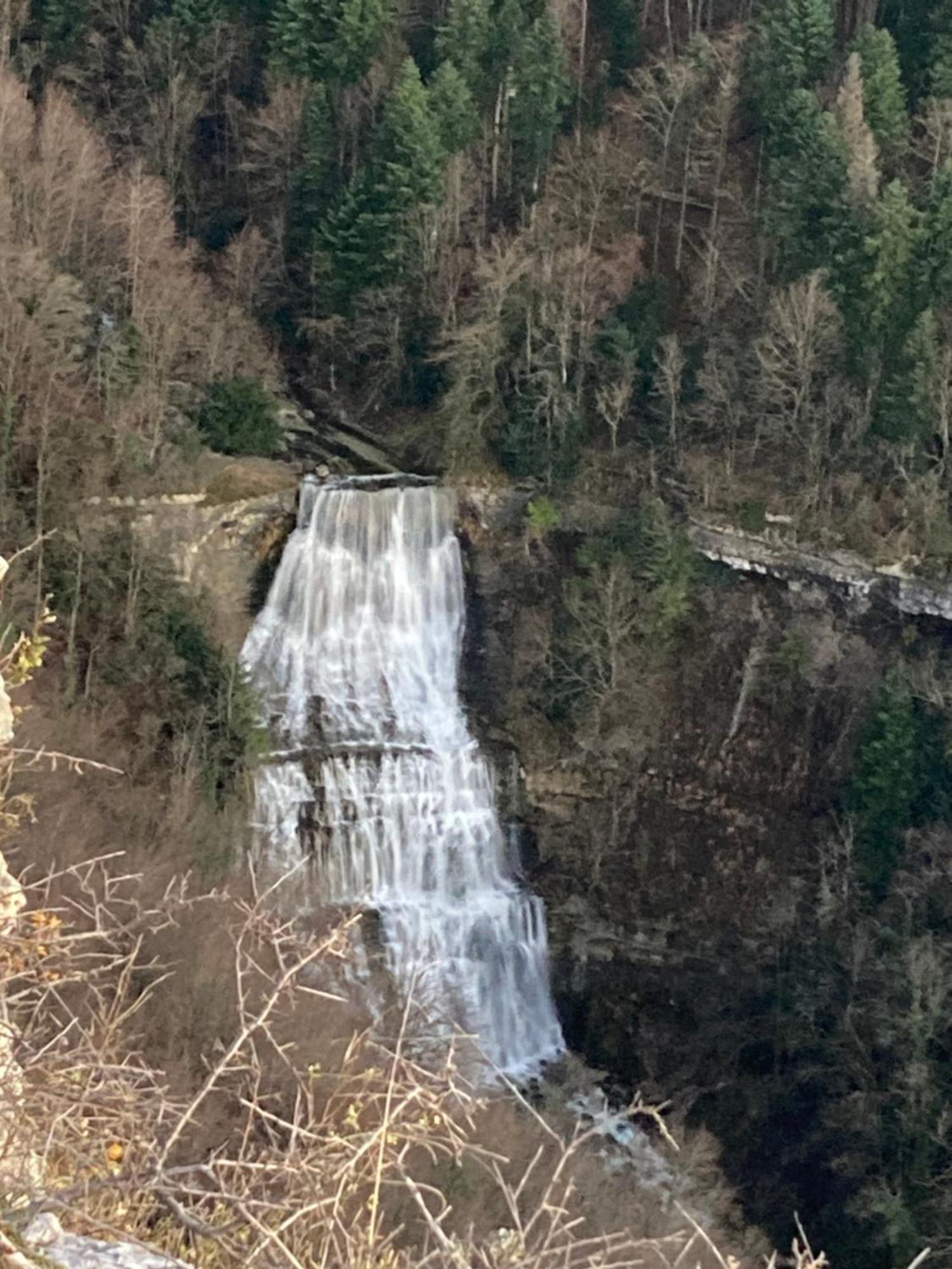 La P'Tite Maison Bois Du Herisson Menetrux-en-Joux Luaran gambar
